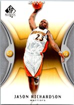 2006 SP Authentic #25 Jason Richardson