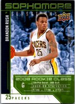2009 Upper Deck Sophomore Sensations #SS-BR Brandon Rush