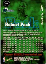 1997 SkyBox Premium Reebok Chase #106 Robert Pack