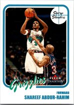 2000 Fleer Tradition Sharpshooters #8SS Shareef Abdur-Rahim