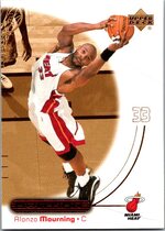 2000 Upper Deck Ovation #27 Alonzo Mourning