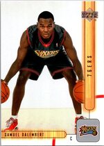 2001 Upper Deck Base Set #351 Samuel Dalembert