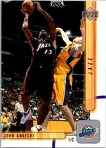 2001 Upper Deck Base Set #392 John Amaechi