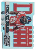 2015 Panini Prizm Collegiate Draft Picks D-Fence Die-Cut Prizms #31 Senquez Golson