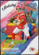 2025 Panini Rookies & Stars Artistry in Motion #9 Patrick Mahomes Ii
