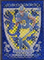 2025 Panini Rookies & Stars Crusade Blue Plaid #27 Terrance Ferguson