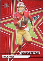 2025 Panini Rookies & Stars Red #20 Brock Purdy