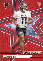2025 Panini Rookies & Stars Red #134 Jalon Walker