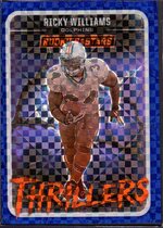 2025 Panini Rookies & Stars Thrillers Blue Plaid #16 Ricky Williams