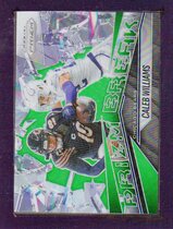 2025 Panini Prizm Prizm Break Green Prizm #3 Caleb Williams