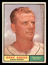 1961 Topps Base Set #206 Gene Green
