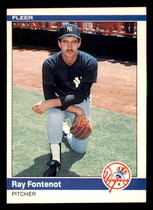1984 Fleer Base Set #122 Ray Fontenot