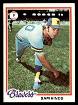 1978 Topps Base Set #303 Sam Hinds