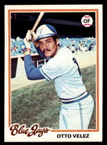 1978 Topps Base Set #59 Otto Velez