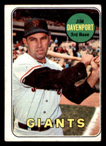 1969 Topps Base Set #102 Jim Davenport