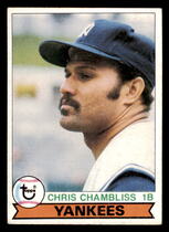 1979 Topps Base Set #335 Chris Chambliss