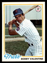 1978 Topps Base Set #712 Bobby Valentine