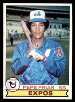1979 Topps Base Set #294 Pepe Frias