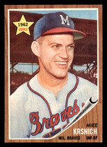 1962 Topps Base Set #298 Bill Tuttle