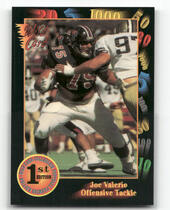 1991 Wild Card Draft #140 Joe Valerio