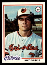 1978 Topps Base Set #287 Kiko Garcia