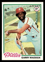 1978 Topps Base Set #610 Garry Maddox