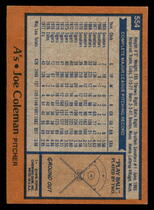 1978 Topps Base Set #555 Butch Wynegar