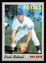 1970 Topps Base Set #338 Paul Schaal