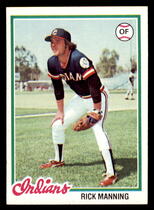 1978 Topps Base Set #11 Rick Manning