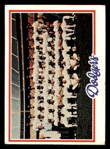 1978 Topps Base Set #259 Dodgers Team