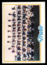 1978 Topps Base Set #356 Mets Team