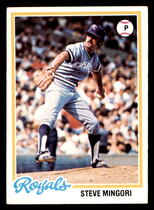 1978 Topps Base Set #696 Steve Mingori