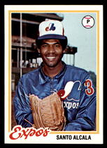 1978 Topps Base Set #321 Santo Alcala