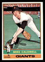 1976 Topps Base Set #157 Mike Caldwell