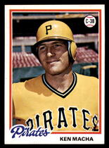 1978 Topps Base Set #483 Ken Macha