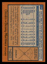 1978 Topps Base Set #123 Manny Trillo