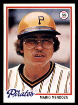 1978 Topps Base Set #383 Mario Mendoza