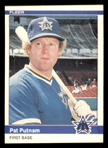 1984 Fleer Base Set #617 Pat Putnam