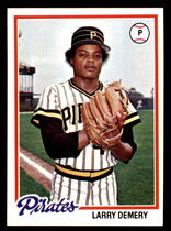 1978 Topps Base Set #138 Larry Demery
