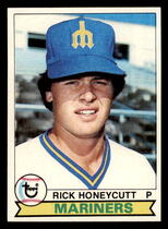 1979 Topps Base Set #612 Rick Honeycutt