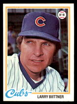 1978 Topps Base Set #346 Larry Biittner