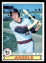 1979 Topps Base Set #212 Carney Lansford