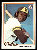 1978 Topps Base Set #292 Gene Richards
