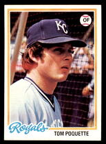1978 Topps Base Set #357 Tom Poquette