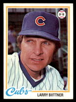 1978 Topps Base Set #346 Larry Biittner