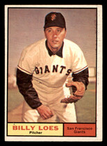 1961 Topps Base Set #237 Billy Loes