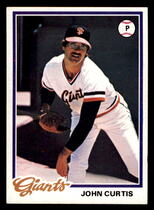 1978 Topps Base Set #486 John Curtis