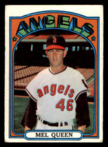1972 Topps Base Set #196 Mel Queen