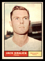 1961 Topps Base Set #36 Jack Kralick