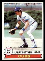 1979 Topps Base Set #433 Larry Biittner
